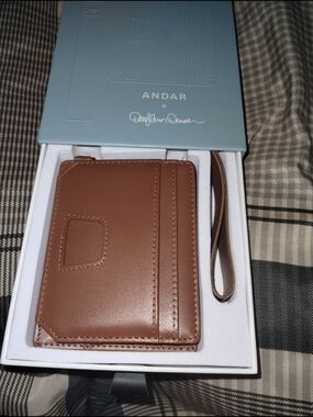 ANDAR Denner 2 Wallet In Cognac Tan
